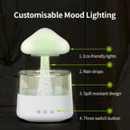 Satisfying Rain Drops  Humidifier Rain Cloud USB Humidifier Water Drip Mushroom Rain Cloud Diffuser Water Drop Sound Aroma Lamp For Household