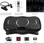 Full Body Vibration Exercise Machine with Remote Control and LED Display