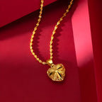 Gold Heart Necklace for Women