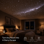 Galaxy Star Projector USB Night Light