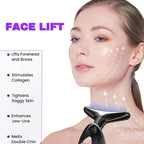 LED therapy and facial massager