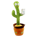 Talking Plush Cactus dancing toy for toddlers Repeats What You Say