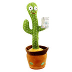 Talking Plush Cactus dancing toy for toddlers Repeats What You Say