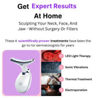 LED therapy and facial massager