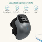Knee Massager with Heat, Cordless Heated Knee Massage for Pain Relief with 3 Heating Levels