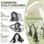 Rechargeable Steam Hair Brush  2-in-1 Detangling & Hair Styling Tool with Nourishing Oil Technology~فرشاة بخار قابلة لإعادة الشحن 2 في 1 لفك تشابك الشعر وتصفيفه مع تقنية الزيوت المغذية