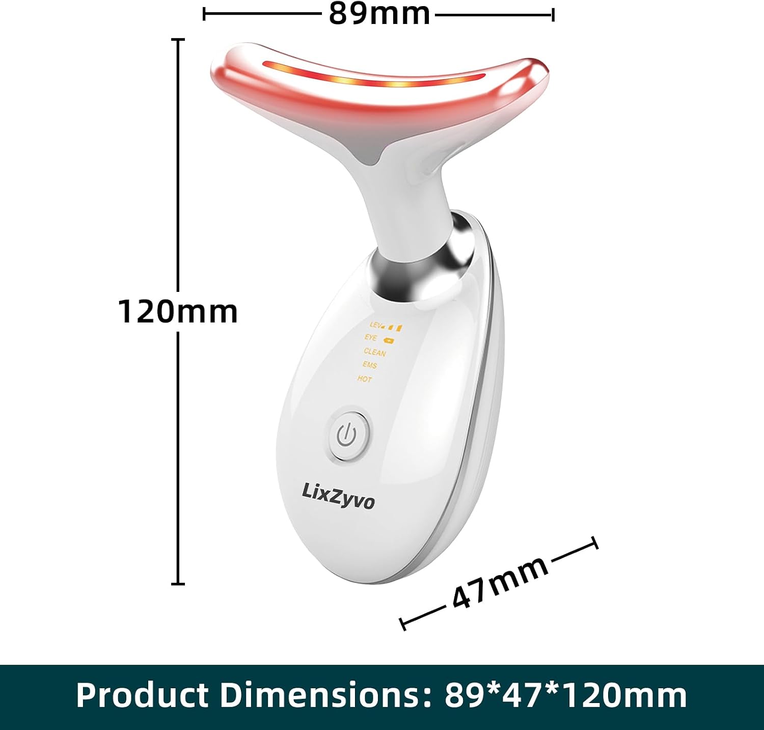 LED therapy and facial massager