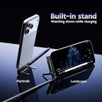 2 in 1 usb c cable fordable phone stand  240W Fast Charging Cable