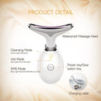 Get Parcel™ Facial Rejuvenation Device , Beauty Facial Massager,Wavy Chic Beauty Microcurrent Facial Device Hot Selling Product