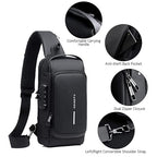 Emirate Traders™ Hot Selling 2024 Water Proof and Smart Lock  Fashion Bag High Quality Product
