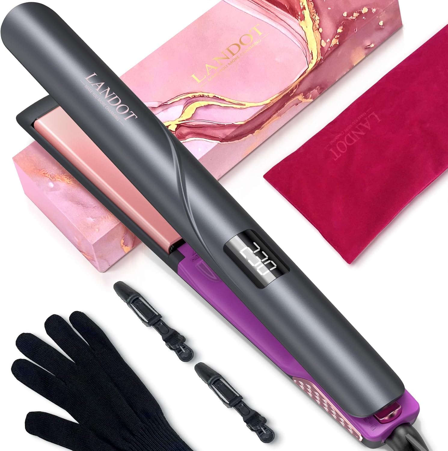 Hair Styler Straightener and Curler