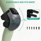 Knee Massager with Heat, Cordless Heated Knee Massage for Pain Relief with 3 Heating Levels