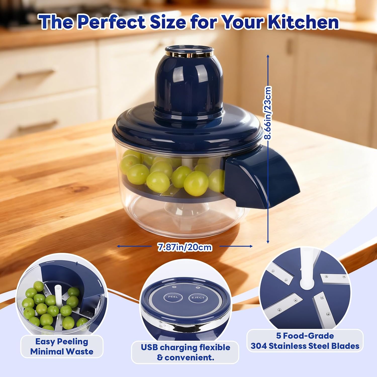 Electric Fruit and Vegetable Peeling Machine