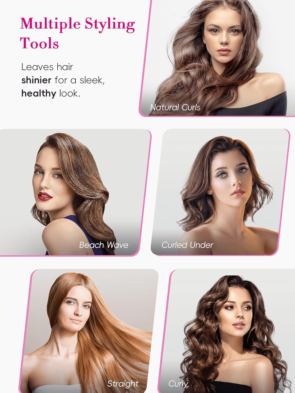 Hair Styler Straightener and Curler