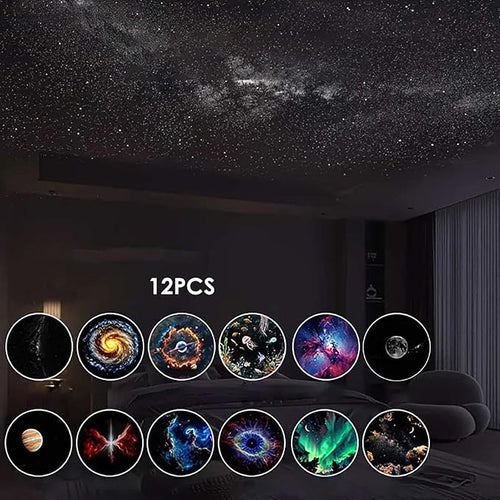 2-in-1 Galaxy 360° Projector with 12 Designs