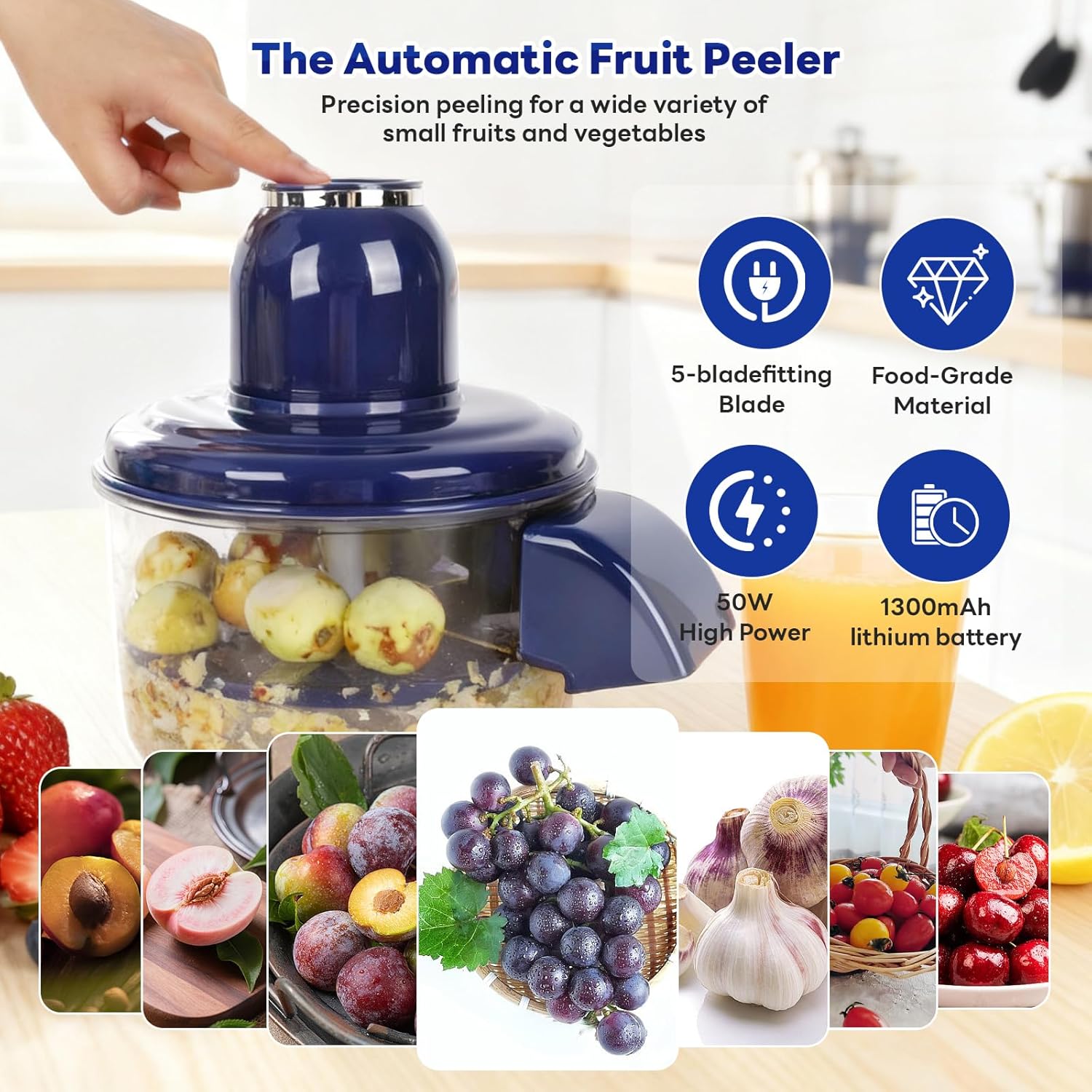 Electric Fruit and Vegetable Peeling Machine
