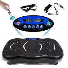 Full Body Vibration Exercise Machine with Remote Control and LED Display