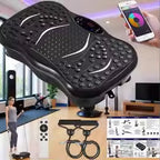 Full Body Vibration Exercise Machine with Remote Control and LED Display