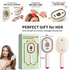 3 in 1 Electric Air Cushion Massage & Straightener Comb