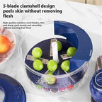 Automatic Small Fruit Peeler Machine آلة تقشير الفواكه الصغيرة الأوتوماتيكية