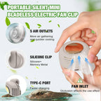 Portable Mini Bladeless Fan