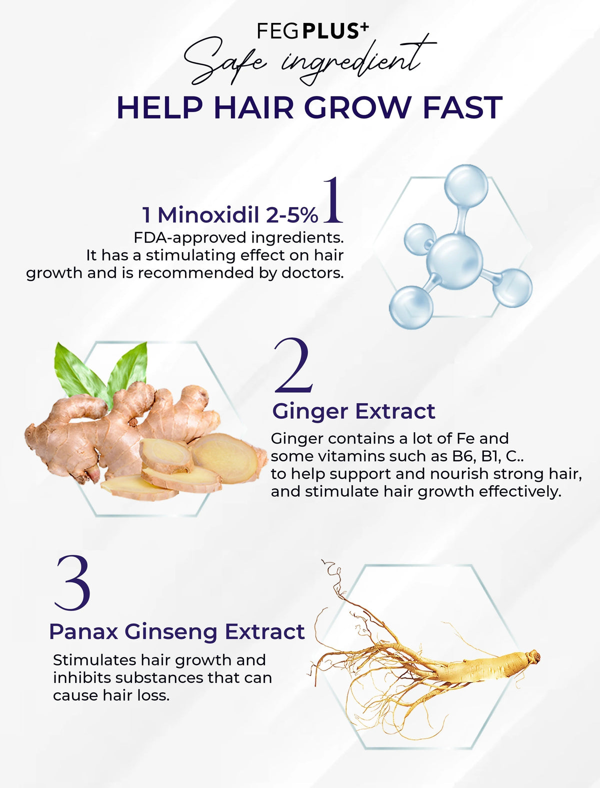 FEG Plus Hair Growth Spray رذاذ نمو الشعر من