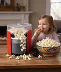 Hot Air Popcorn Maker - Healthier, Oil-Free Snacking at Home