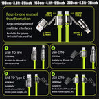240W 4-in-1 Super Fast Charging Cable