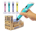 Intelligent 3d Pen With Led Display