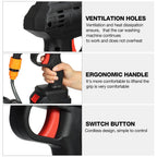 Cordless Pressure Washer for Car – Ultimate Cleaning Convenience with Double Battery Power
