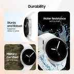 Samsung Galaxy Watch8 Graphite, Smartwatch (Master Version) | ساعة سامسونج جالاكسي واتش 8 جرافيت، ساعة ذكية (الإصدار الرئيسي)