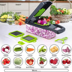 Multi-Function Vegetable Cutter & Slicer ,قطّاعة وشرّاحة خضروات متعددة الوظائف